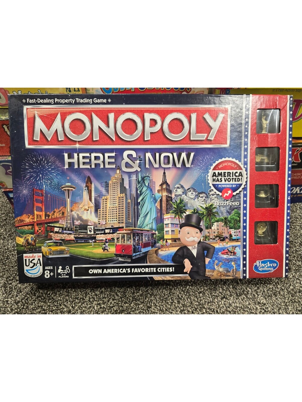 Monopoly Here & Now Edition Board Game
